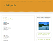 Tablet Screenshot of mikkipedia.net